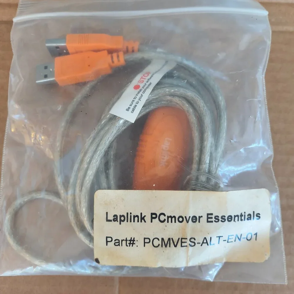 Laplink PC Mover USB 2.0 high speed transfer cable